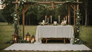 boheme deco bapteme nature